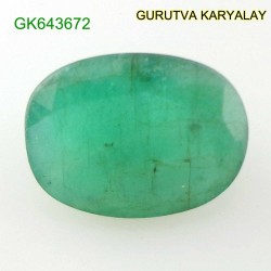 Ratti-5.46 (4.95 CT) Natural Green Emerald